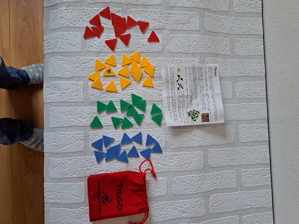 Trigo puzzel met opbergzakje, Ophalen of Verzenden, Zo goed als nieuw