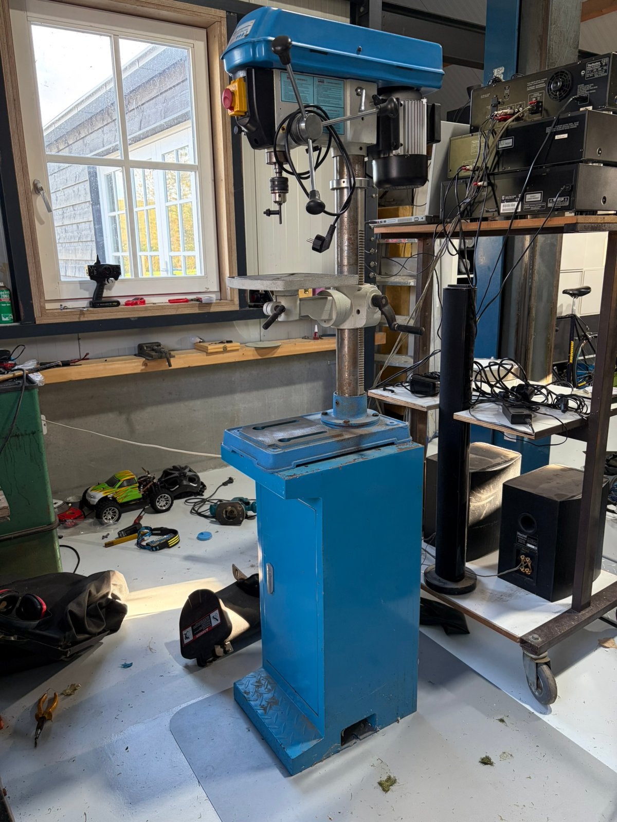 HBM 16 Kolomboor met onderkast!!, Doe-het-zelf en Verbouw, Ophalen, Zo goed als nieuw, Kolomboormachine