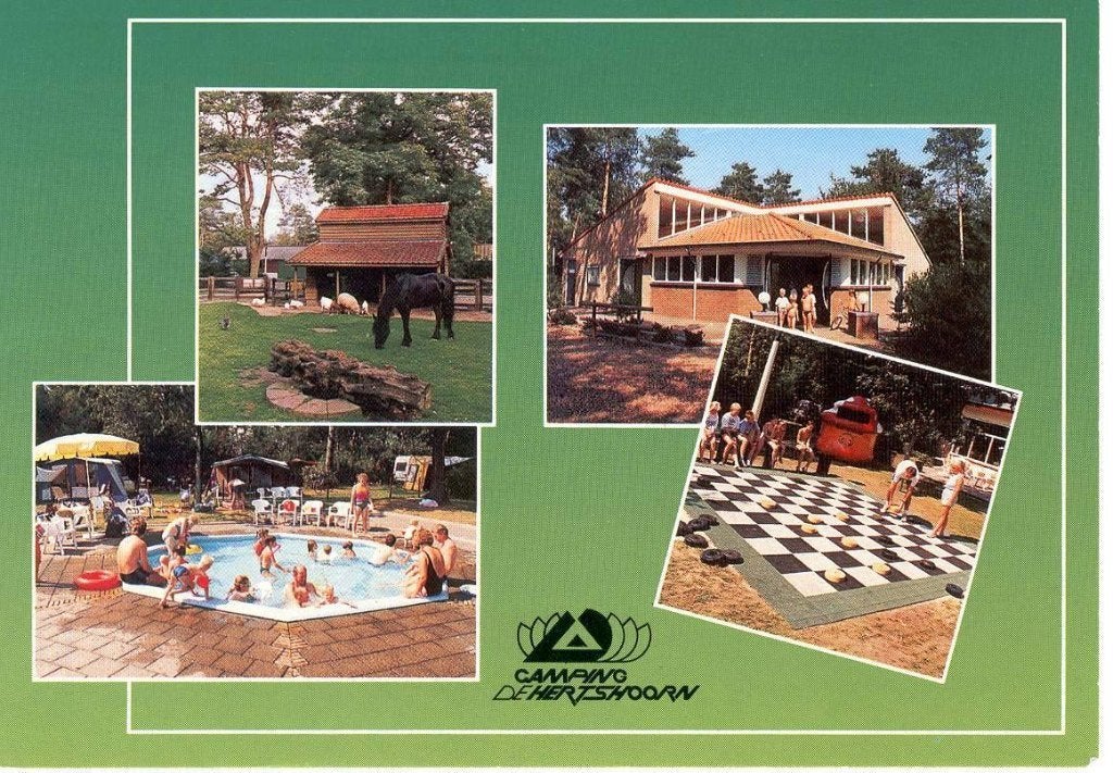 damspel openlucht Wapenveld Garderen, Ophalen of Verzenden, 1980 tot heden, Ongelopen, Drenthe