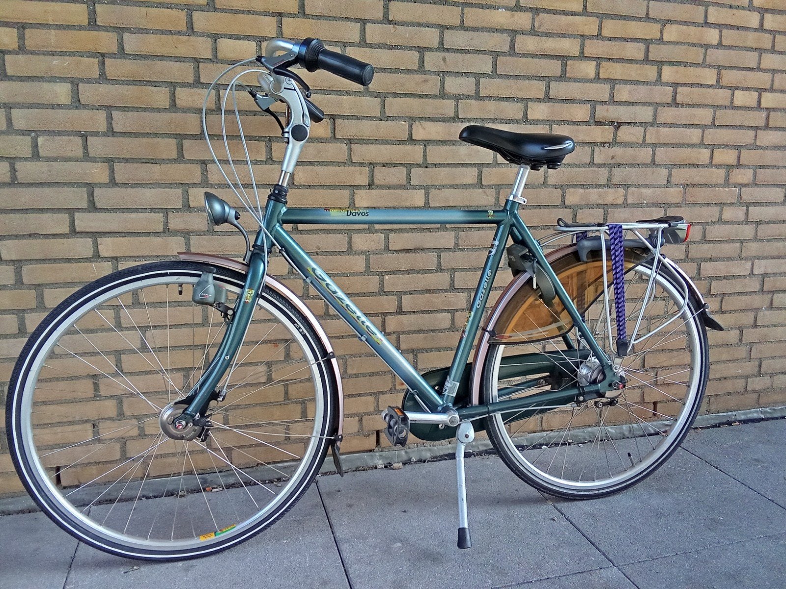 Nette Gazelle Davos herenfiets, Ophalen, Versnellingen, Zo goed als nieuw, 57 tot 61 cm