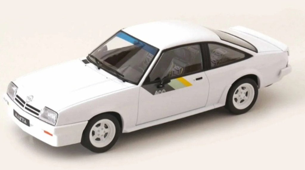 Opel Manta B400 1982 wit  1:18, Auto, Norev, Ophalen of Verzenden, Norev.com