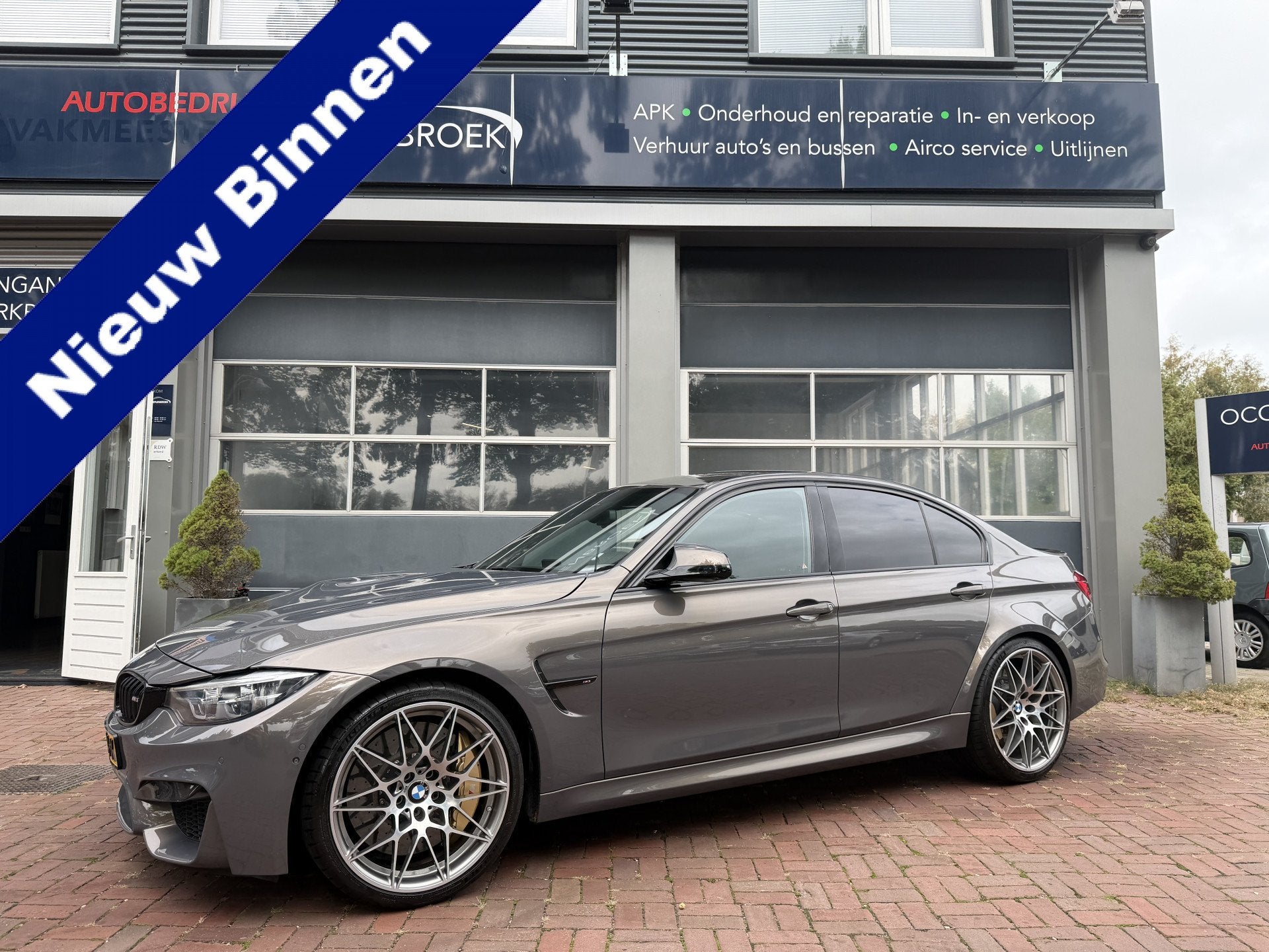 BMW 3 Serie M3 Competition DCTA Bj 2017 F80 Carbon 451pk Vol, Auto's, Automaat, Dealer onderhouden, Achterwielaandrijving, Gebruikt