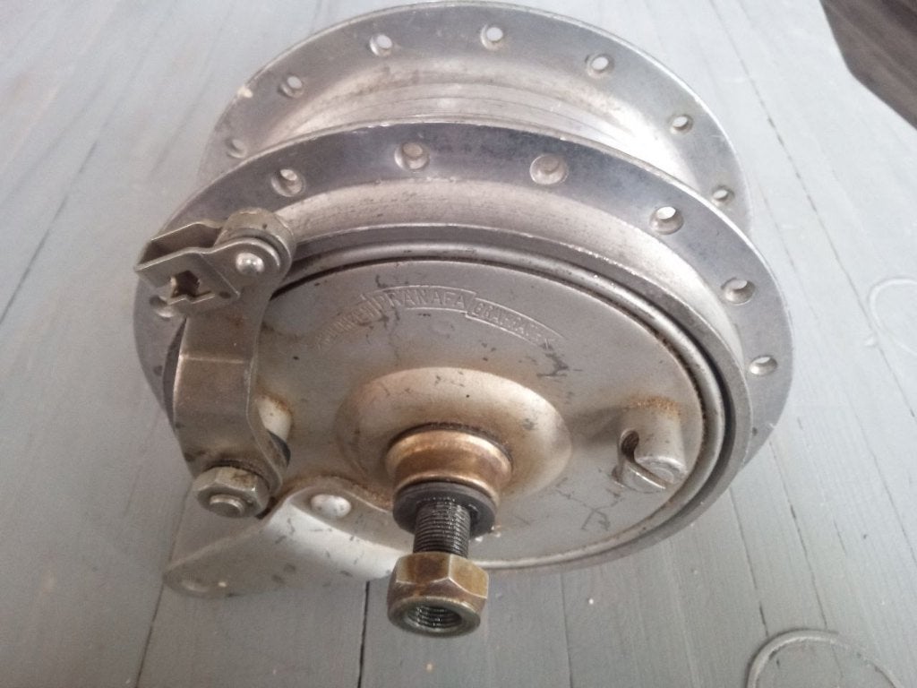 Pränafa, pranafa naaf, remtrommel voor DKW? NSU? Jawa?, Fietsen en Brommers, Ophalen of Verzenden, Nieuw, Overige typen, Overige merken