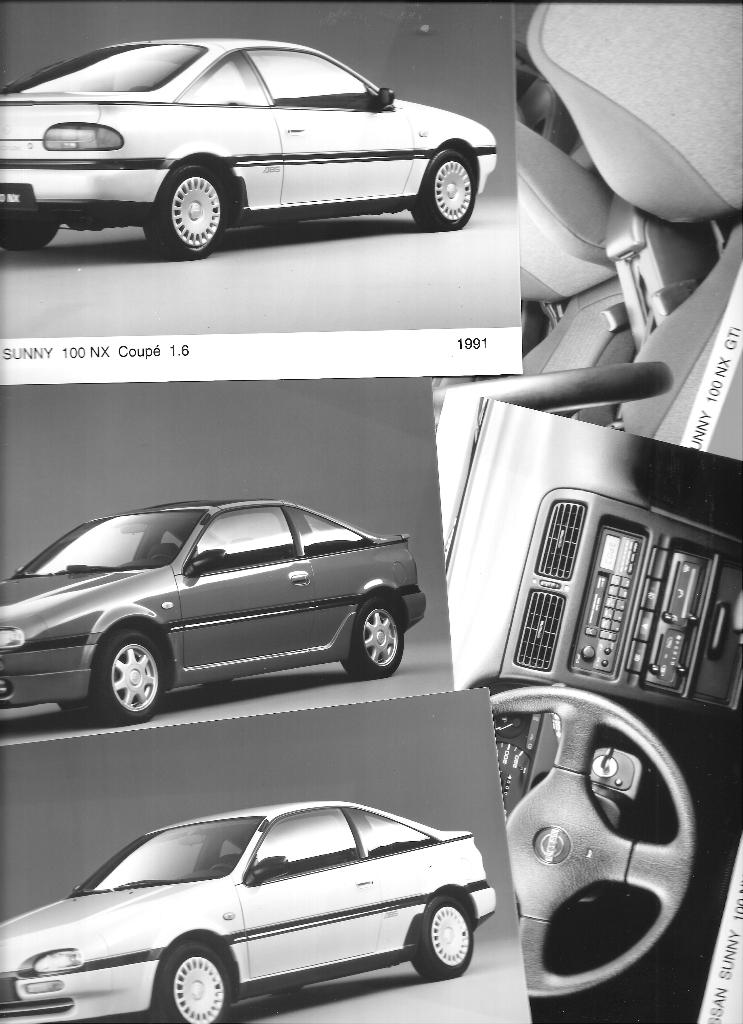 NISSAN 100 NX,  fabrieksfoto's, Ophalen of Verzenden, Zo goed als nieuw, Nissan