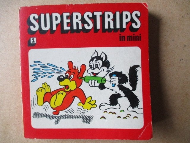 ad000275 superstrips in mini 1, Boeken, Eén stripboek, Ophalen, Gelezen