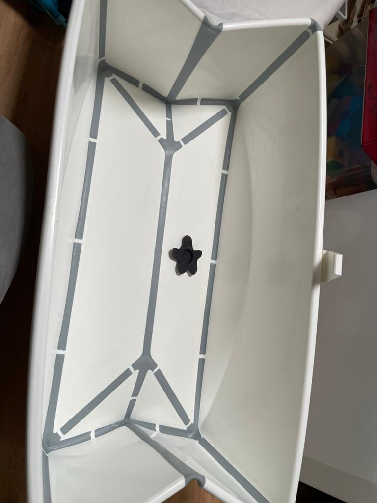 Stokke Flexibath XL - Opvouwbaar Babybadje, Overige merken, Ophalen of Verzenden, Zo goed als nieuw, Badje