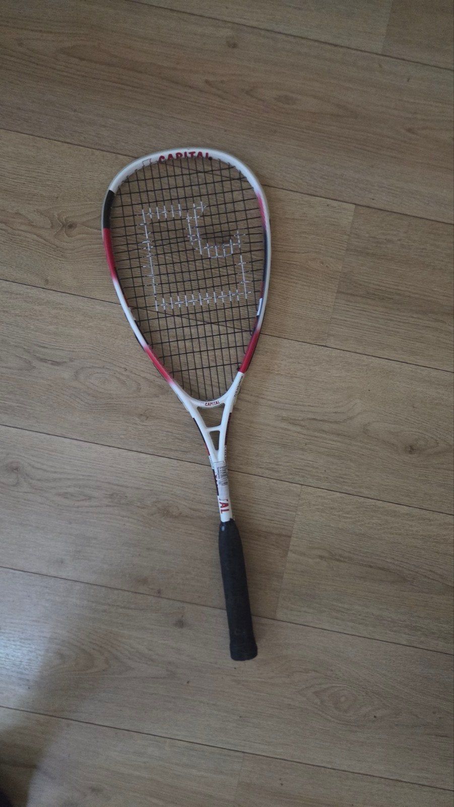 Capital Squash Racket - Zo goed als nieuw, Sport en Fitness, Ophalen of Verzenden, Zo goed als nieuw, Racket
