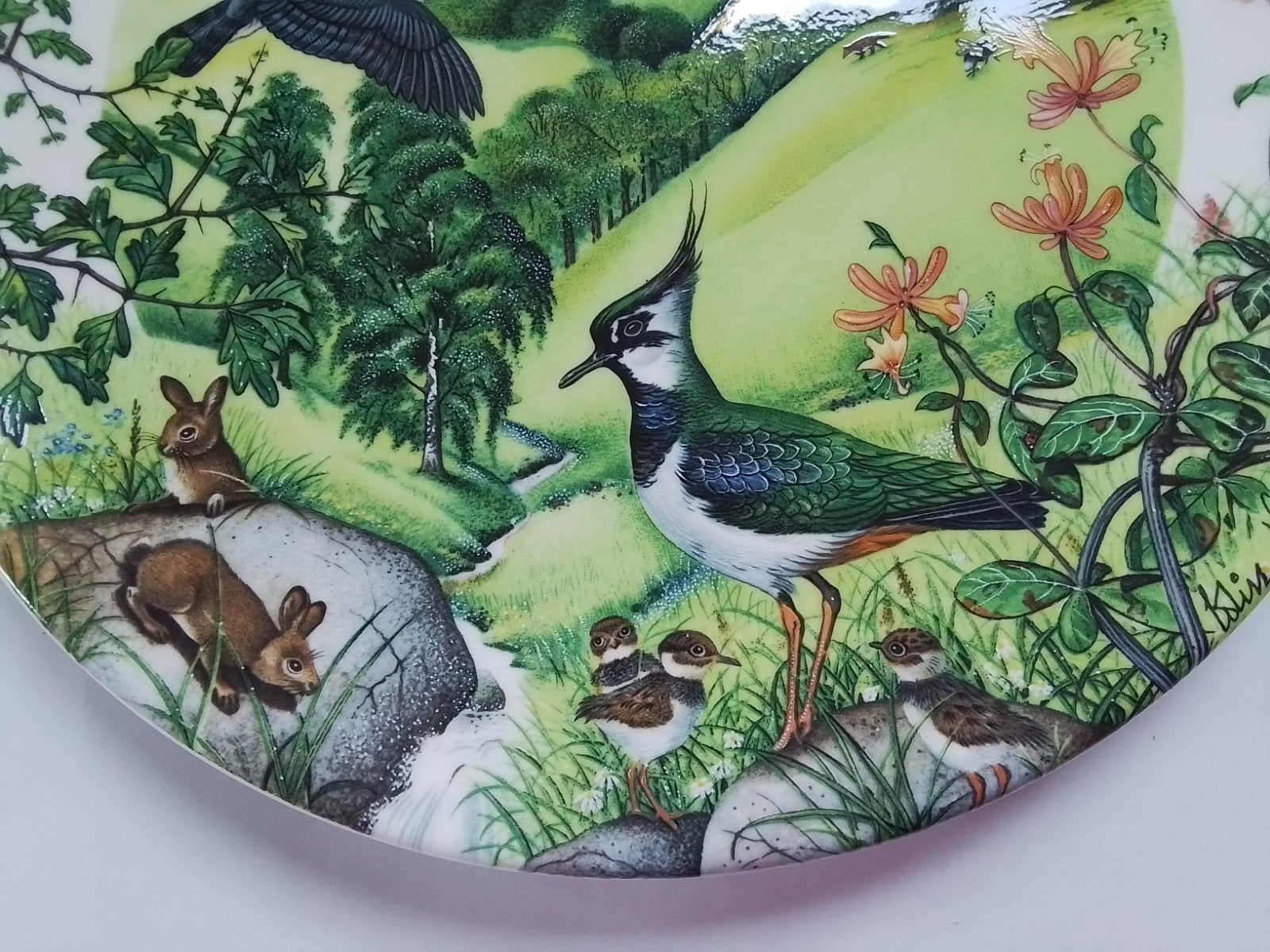 Wedgwood bord 'Rolling Hills and Grasslands' - Limited Editi, Ophalen of Verzenden, Porselein, Bord(en)