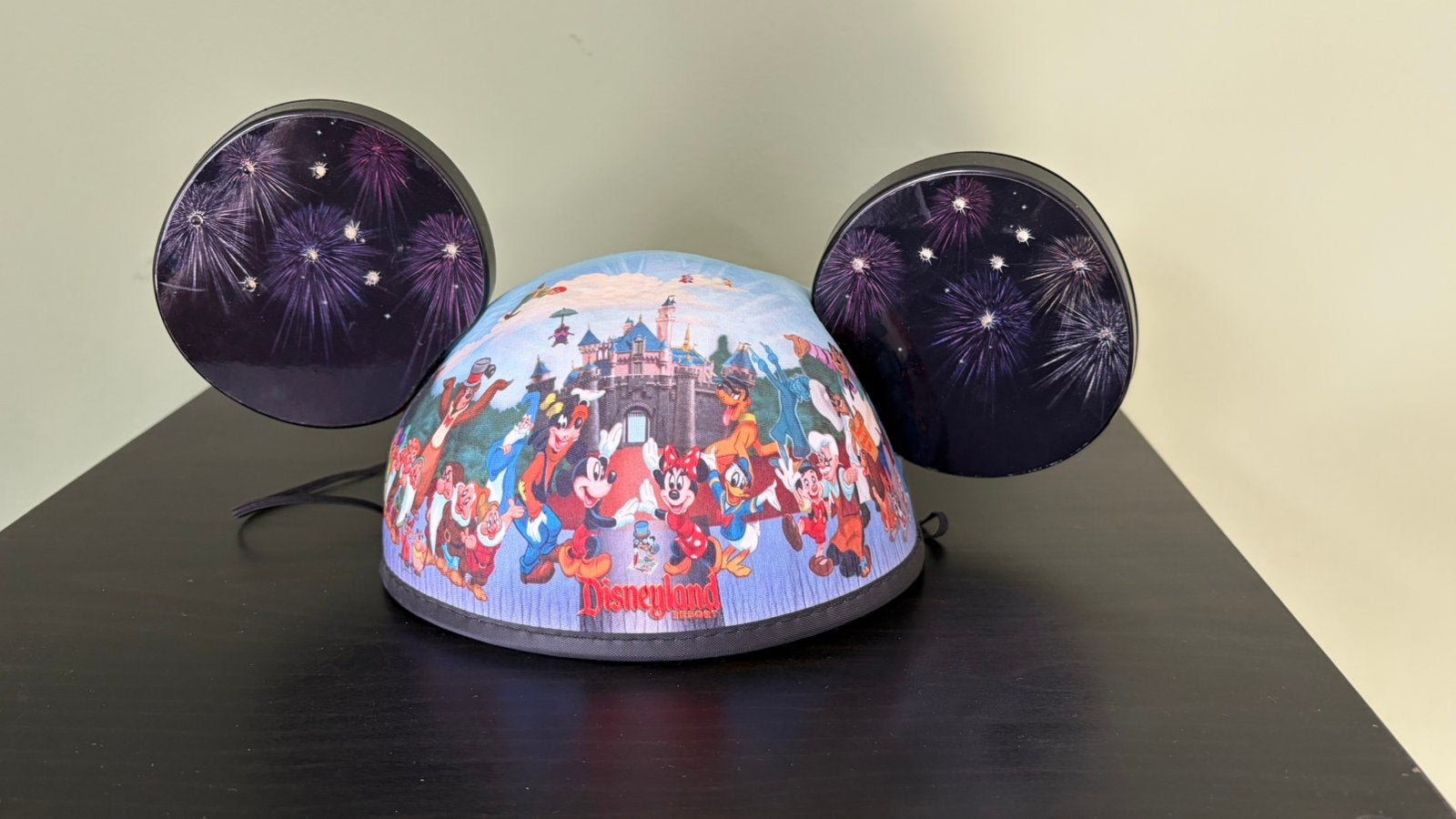 Disneyland Resort Mickey Mouse hoed met lichtgevende oortjes, Ophalen of Verzenden, Mickey Mouse, Zo goed als nieuw, Kleding of Textiel