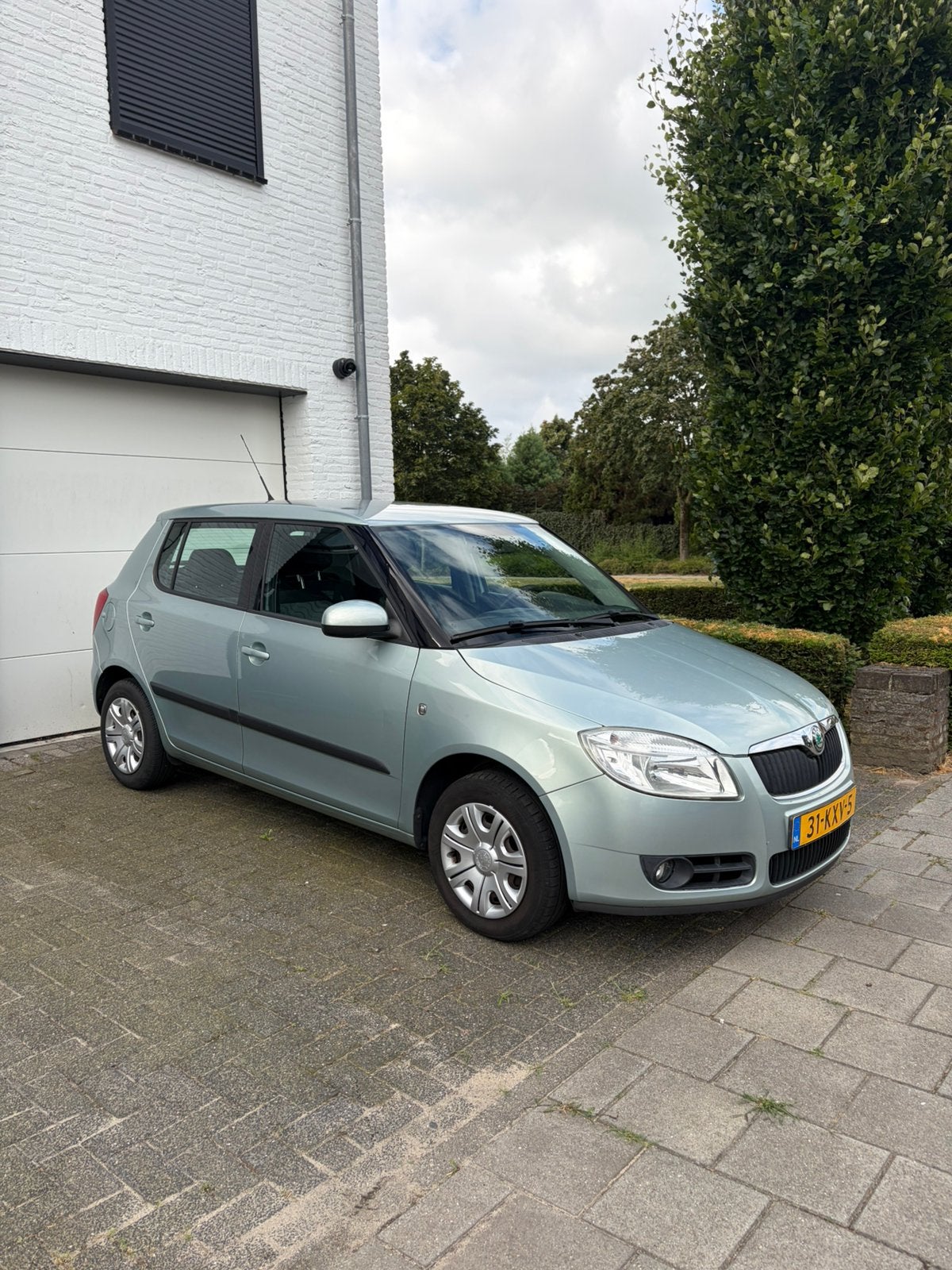 Skoda Fabia 1.2 51KW 2010 Groen, Auto's, Voorwielaandrijving, 40 €/maand, 1198 cc, Bedrijf