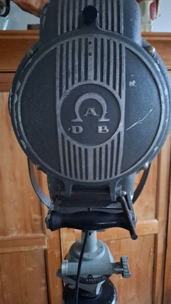 Oude theater lamp spot ADB incl statief en lampen statieven, Ophalen