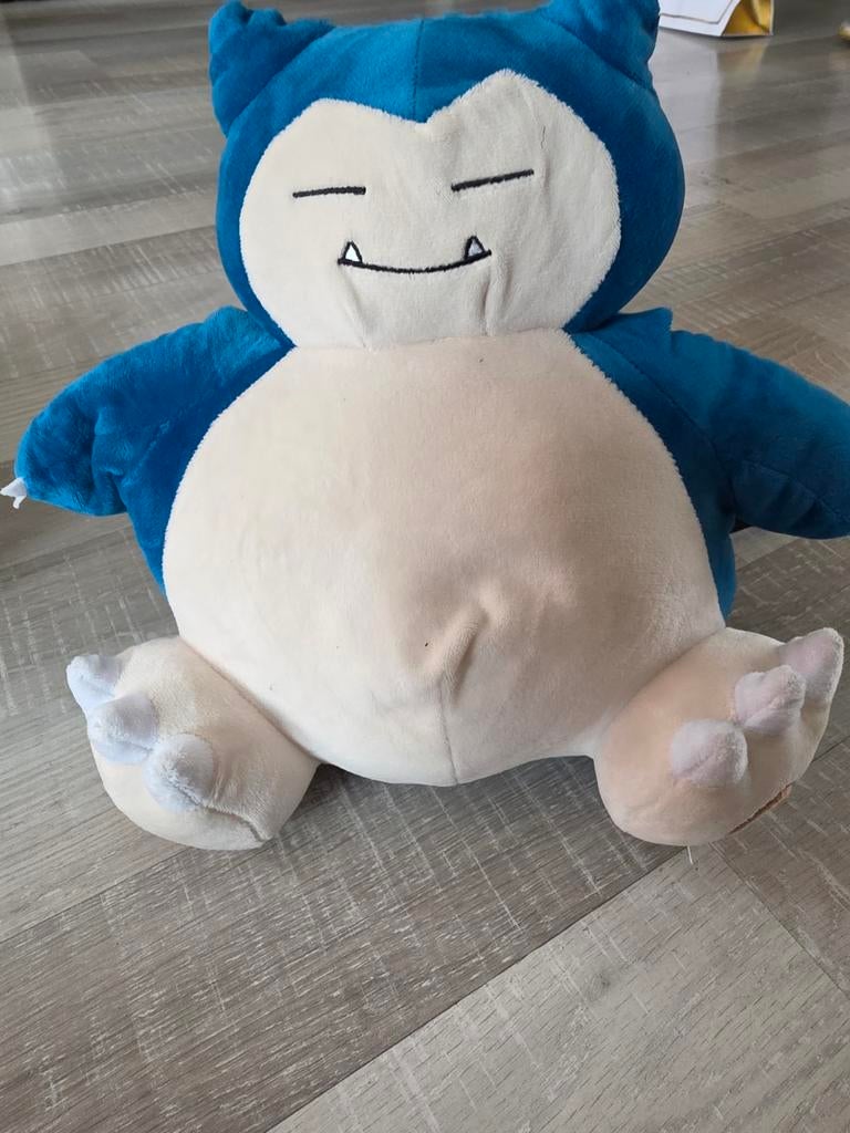 Pokémon Snorlax Knuffel Rugzak - Nieuw met label, Overige typen, Nieuw, Ophalen of Verzenden, Middelgroot (20 tot 80 cm)
