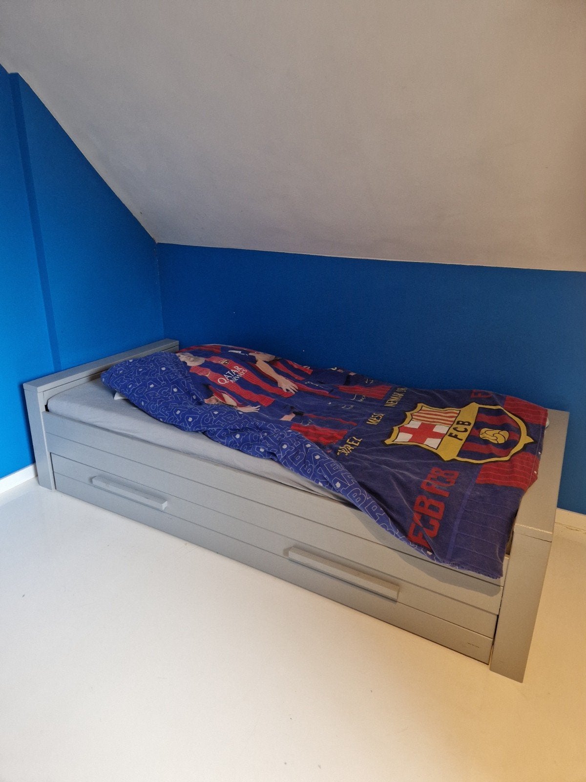 Eenpersoonsbed opberglade, Ophalen, Gebruikt, 90 cm, Eenpersoons