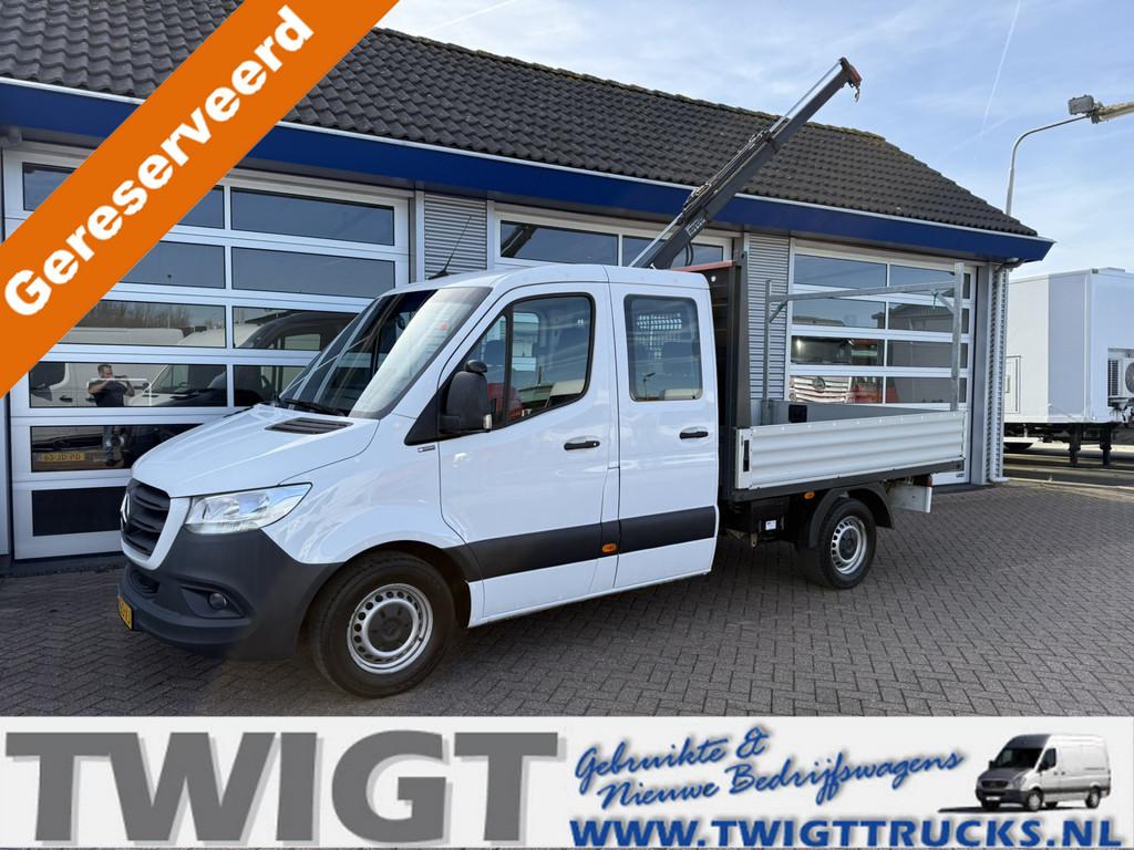 Mercedes-Benz Sprinter 316 CDI CC DC EURO 6 OPEN LAADBAK MET, Auto's, Mercedes-Benz, Bedrijf, Te koop, Overige modellen, ABS, Achteruitrijcamera