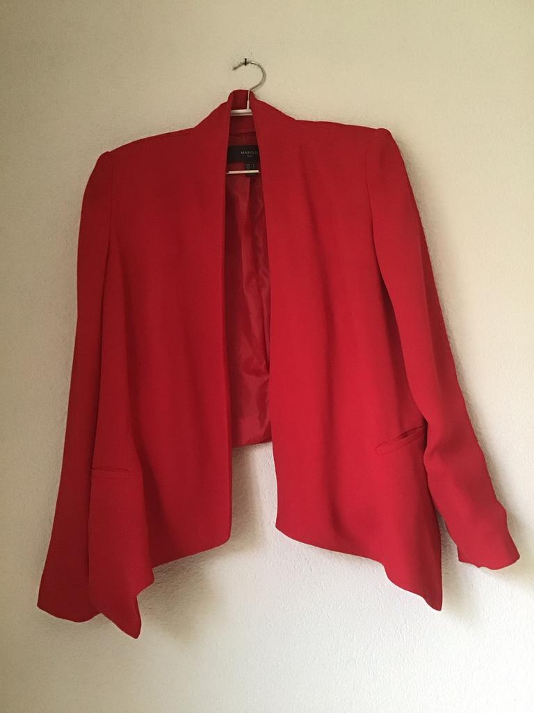 Nieuw Mango gevoerd Jasje rood maat M, Maat 38/40 (M), Nieuw, Ophalen of Verzenden, Jasje