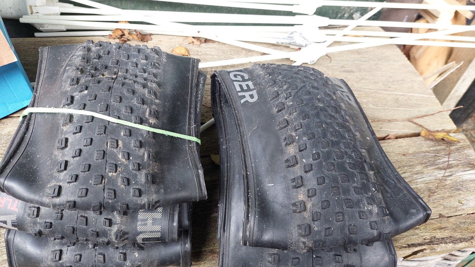 2x Bontrager Chupacabra 29 x 3.0 Tubeless Band, Gebruikt, Band, Ophalen of Verzenden, Bontrager