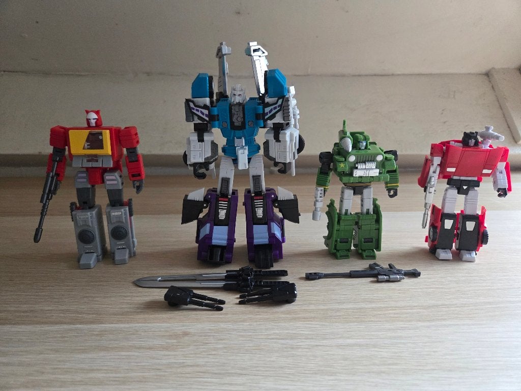 Legends scale Transformers (Blaster, Sixshot), Verzamelen, Transformers, Overige generaties, Ophalen of Verzenden, Gebruikt, Autobots