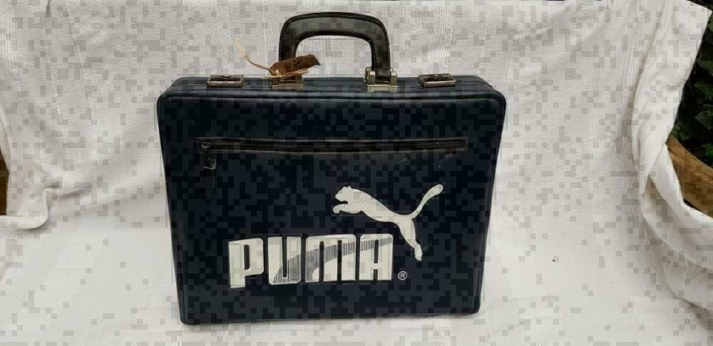 D462 PUMA 70er jaren koffer met vele opbergvakken / lussen, Ophalen of Verzenden, -, -, -