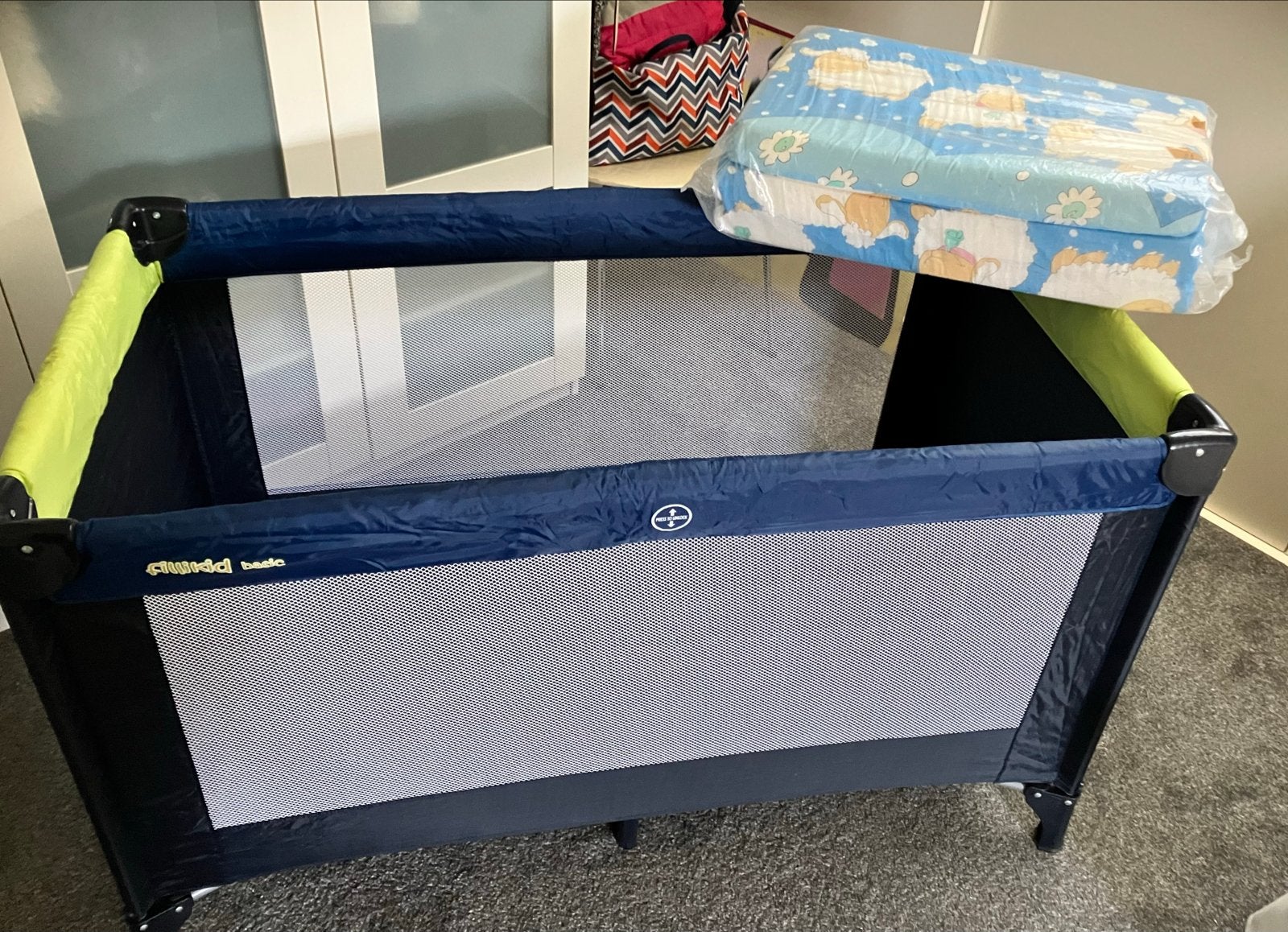Fillikid Basic Reisbed met Matras - Zo goed als nieuw, Ophalen, 70 tot 85 cm, 140 tot 160 cm, Zo goed als nieuw