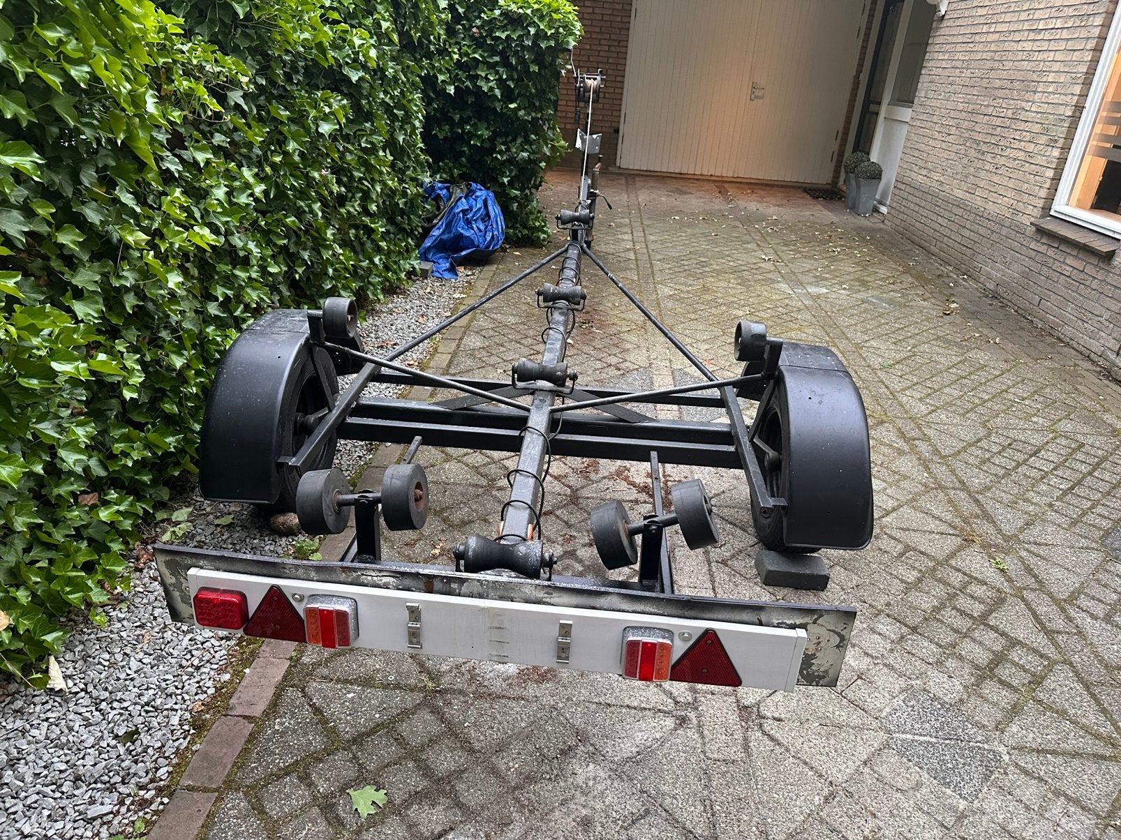 Trailer voor boot tot 4m KOOPJE!!, Ophalen of Verzenden, Nieuw, Ankeren en Afmeren, Motorboot