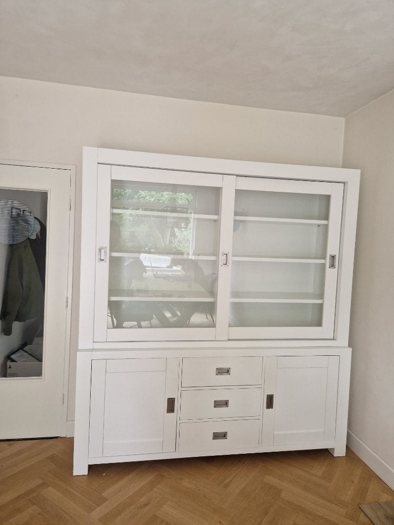 buffetkast, Huis en Inrichting, Kasten | Buffetkasten, Ophalen, Met plank(en), Gebruikt, 200 cm of meer