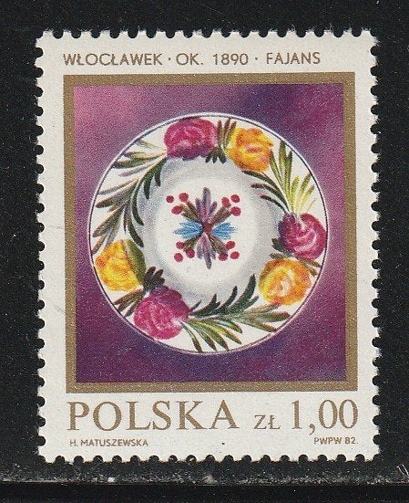 Polen 1982 - Keramiek, Ophalen, Polen, Postfris