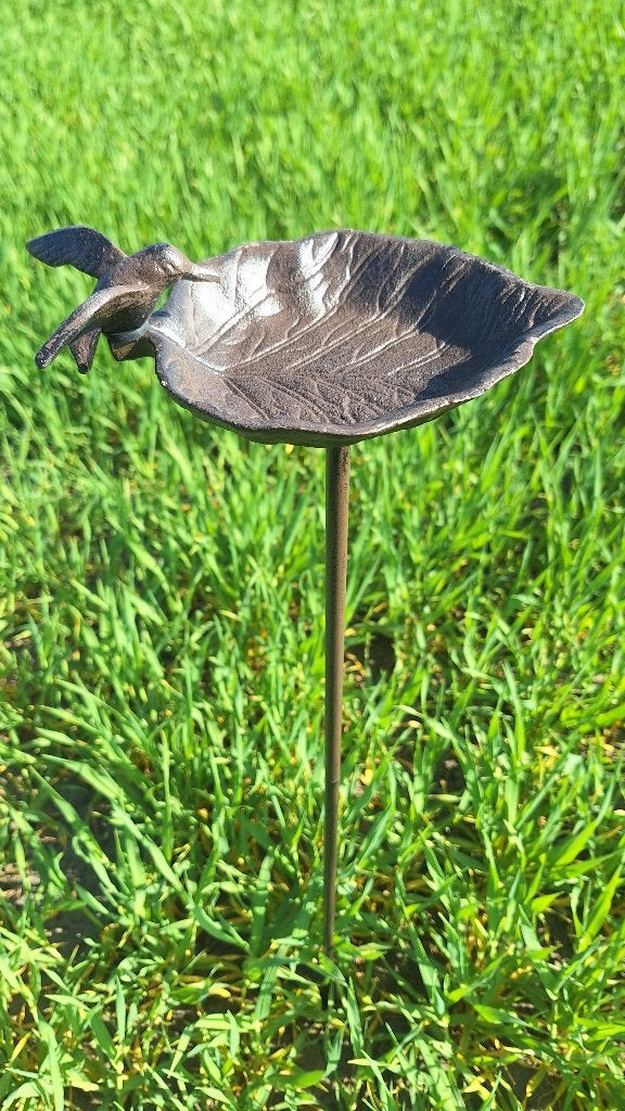 tuinsteker vogelbadje / voederplaats gietijzer, Tuin en Terras, Verzenden, Nieuw