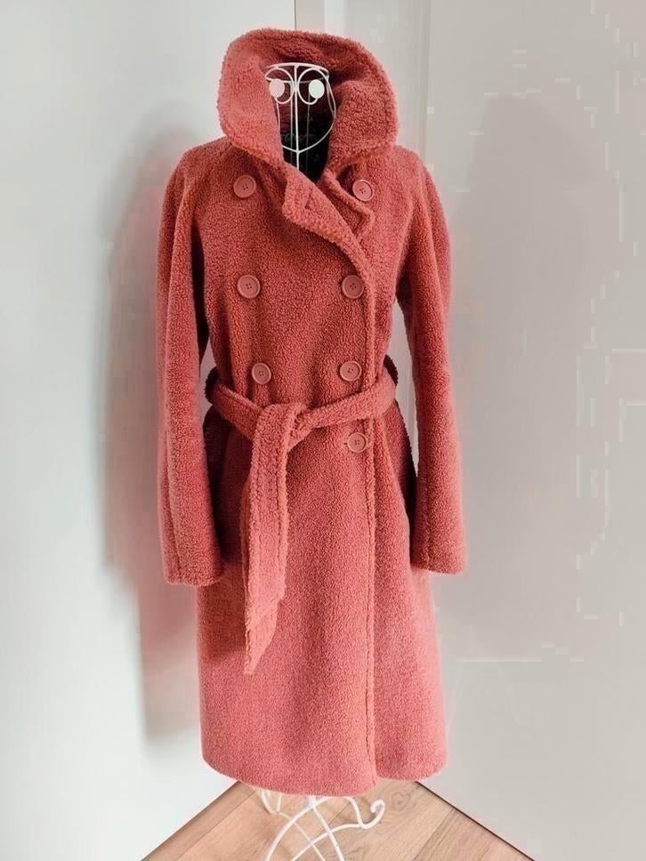 King Louie teddy mantel 36, Kleding | Dames, Jassen | Winter, Ophalen of Verzenden, Zo goed als nieuw, Maat 36 (S), King Louie