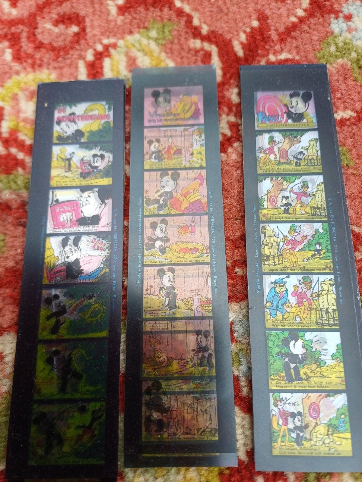 Vintage Filmstrips: zie onderstaande tekst, Gebruikt, Overige typen, Onbekend, Ophalen of Verzenden