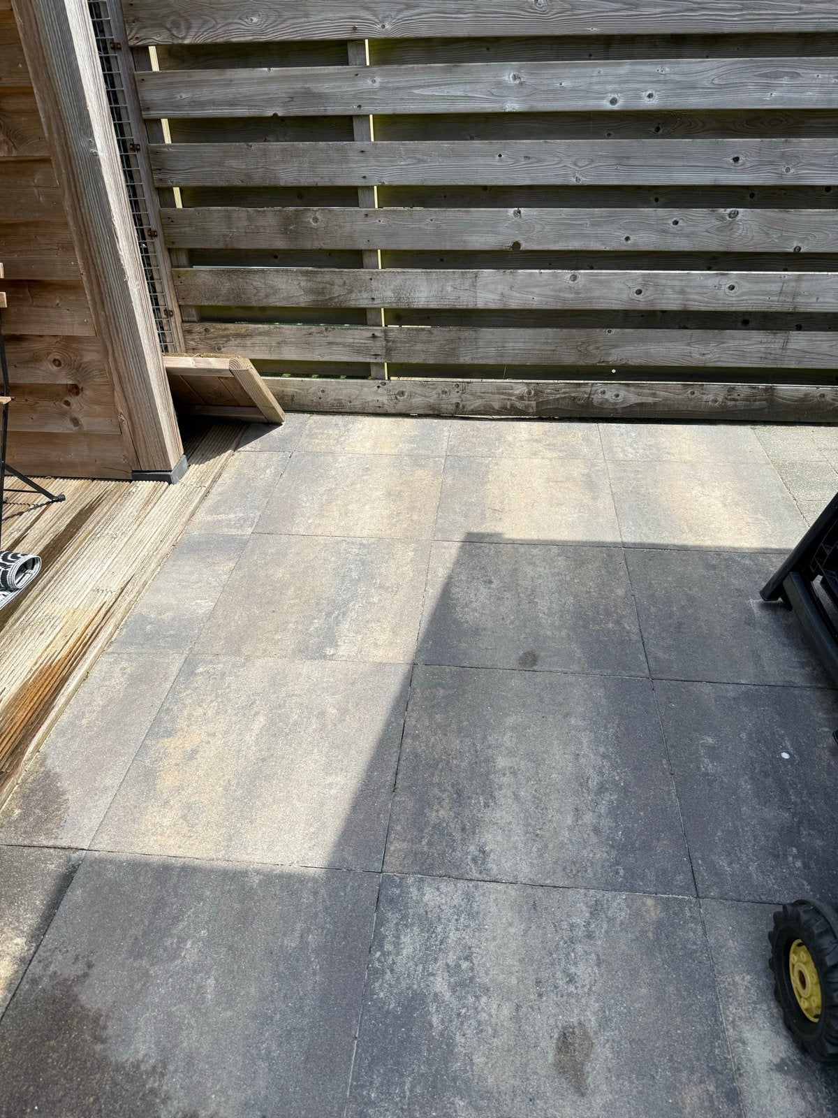 Terrastegels 60x60 cm, Tuin en Terras, Tegels en Klinkers, Ophalen, Gebruikt, 10 m² of meer, Beton