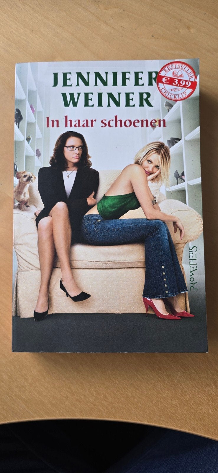 In haar schoenen - Jennifer Weiner (roman), Ophalen of Verzenden, Gelezen, Jennifer Weiner, Nederland