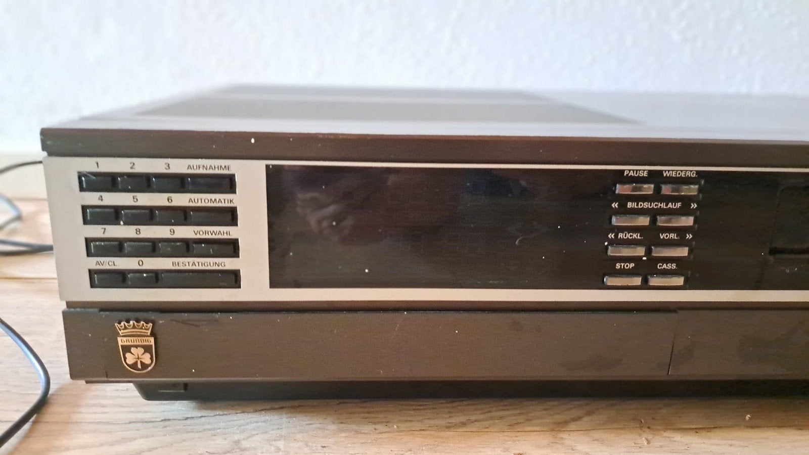 Grundig Video 2000 2x4 Videorecorder - Vintage, Audio, Tv en Foto, Videospelers, Ophalen, Gebruikt, Video 2000-speler of -recorder