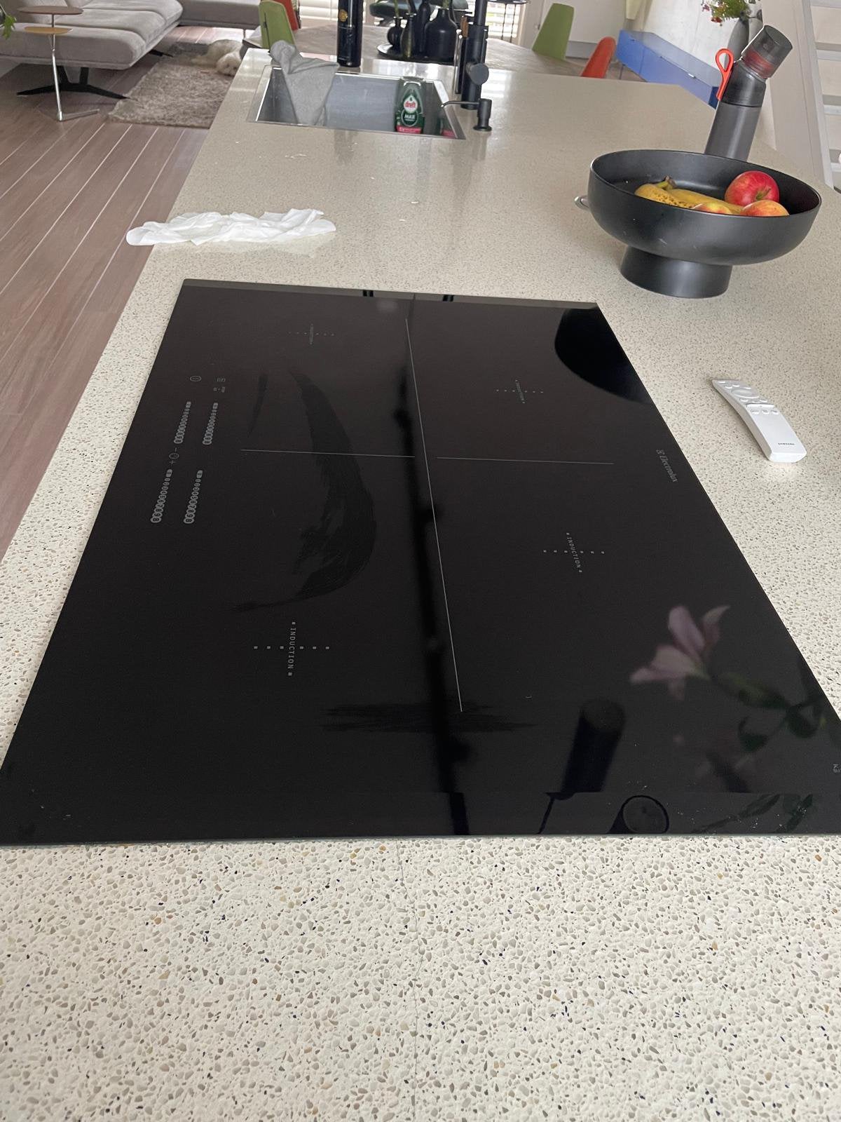 Electrolux inductie kookplaat, Witgoed en Apparatuur, Kookplaten, Ophalen, 4 kookzones, Zo goed als nieuw, Inbouw