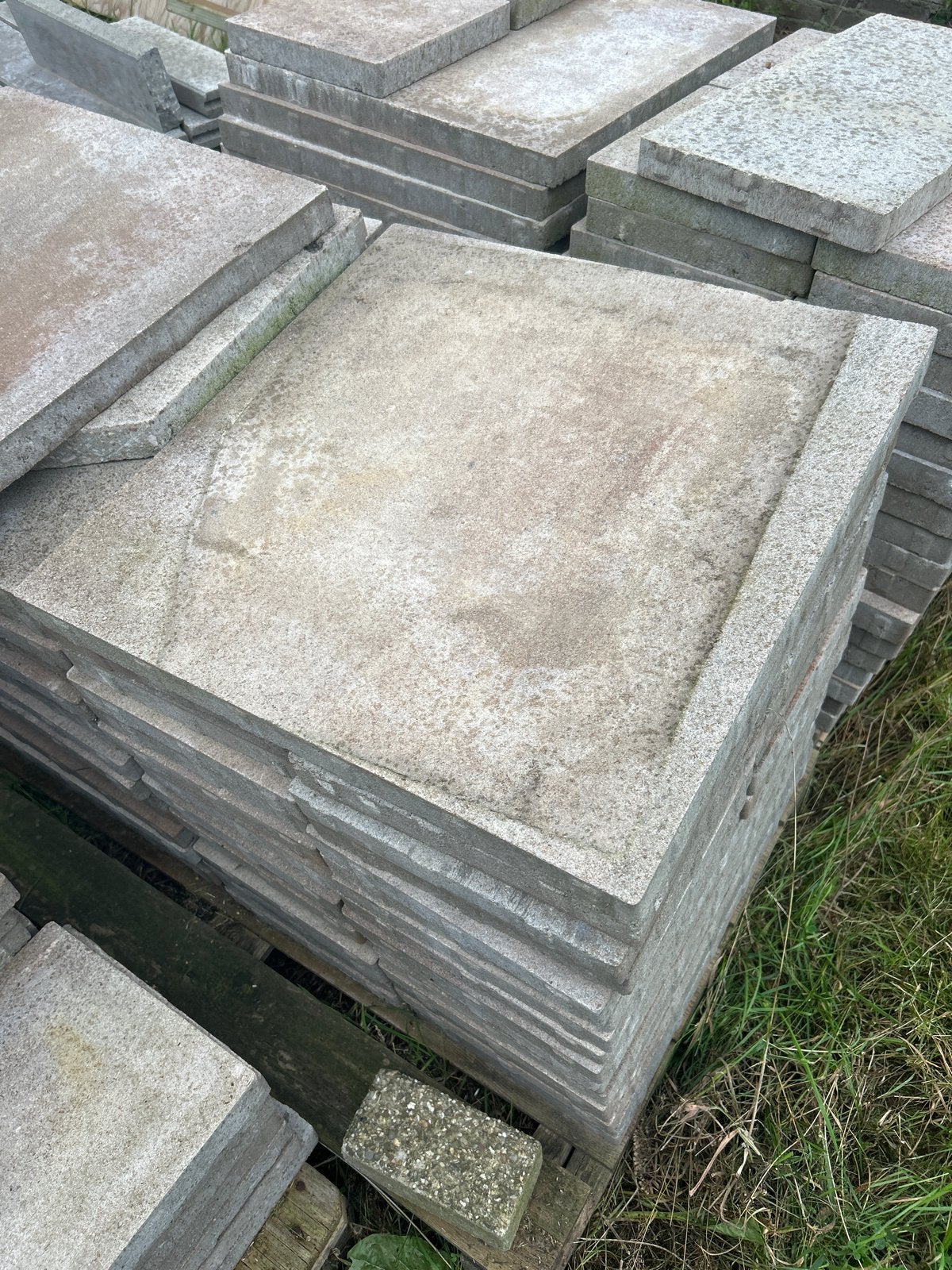 Terrastegels van beton, Ophalen, Gebruikt, Terrastegels, Natuursteen