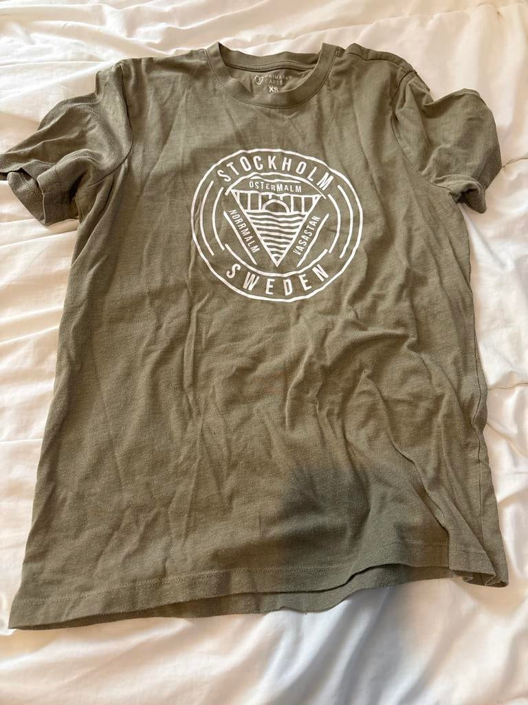 T-shirt Stockholm Zweden - Zo goed als nieuw, Ophalen of Verzenden, Zo goed als nieuw, Korte mouw, Maat 34 (XS) of kleiner