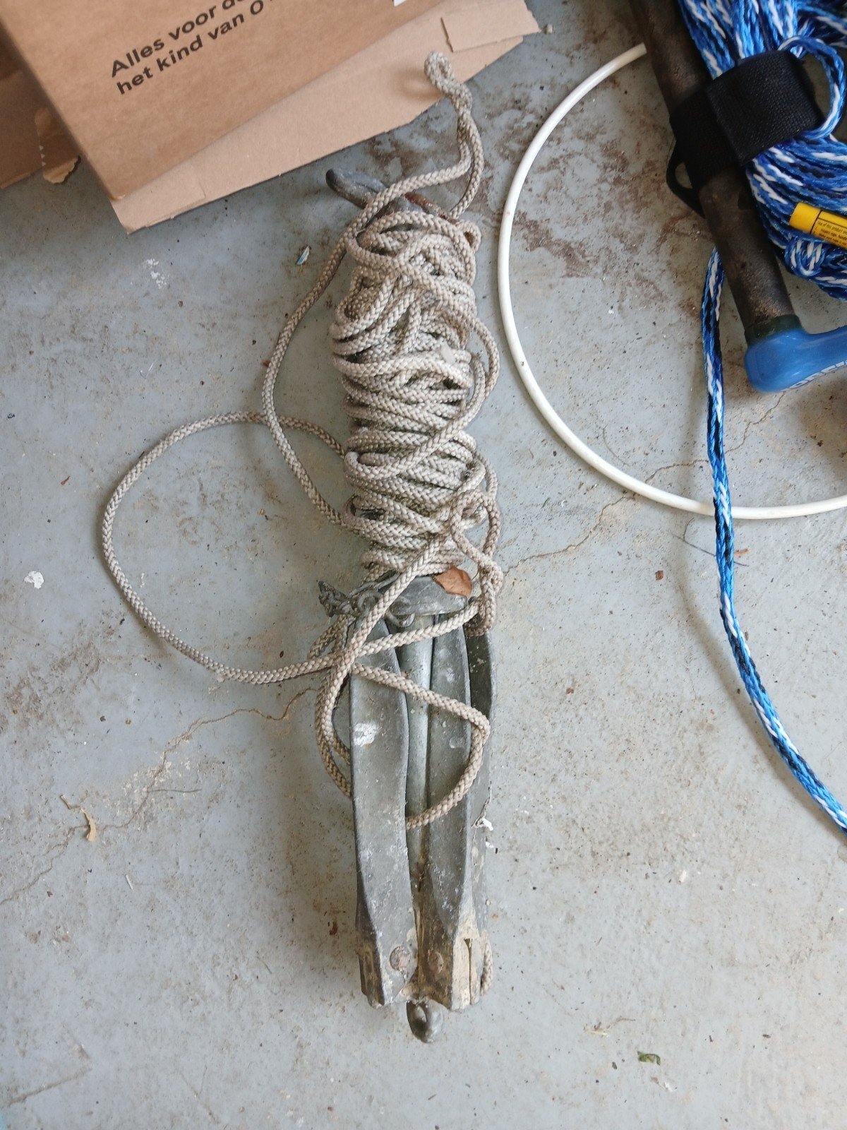 4x Ankers voor boot of decoratie, Ophalen of Verzenden, Gebruikt, Overige typen