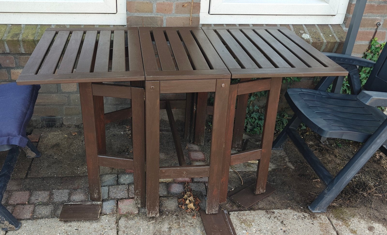 Ikea ÄPPLARÖ

Klaptafel, balkontafel, Ophalen of Verzenden, Rechthoekig, Hout