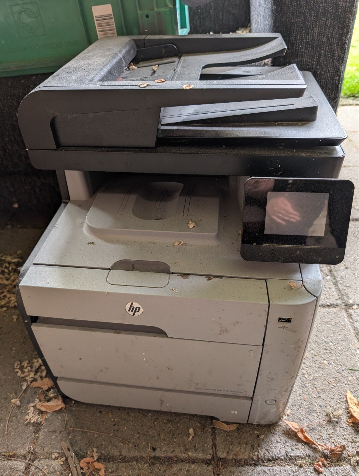 HP LaserJet Pro MFP - Toner goed, print niet optimaal, Ophalen