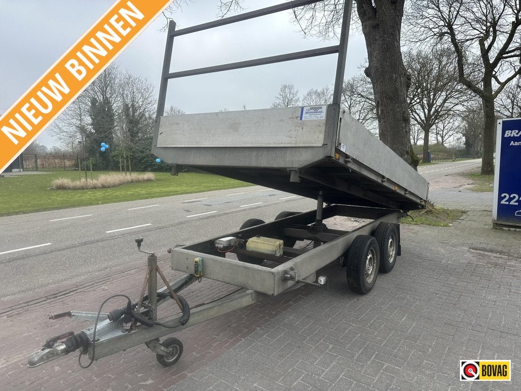 driezijdige elektrische tandemasser kipper 400x190cm 2.7T, Gebruikt