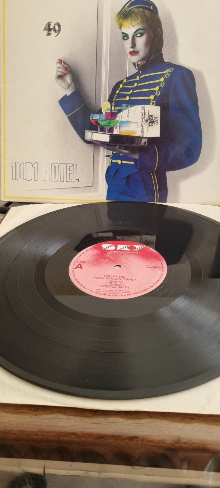 Frank Boeijen Groep - 1001 Hotel LP (1983), Ophalen of Verzenden, Gebruikt