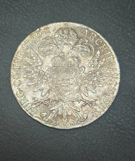 Maria Theresia Thaler 1780, Ophalen of Verzenden, Oostenrijk, Losse munt, Zilver