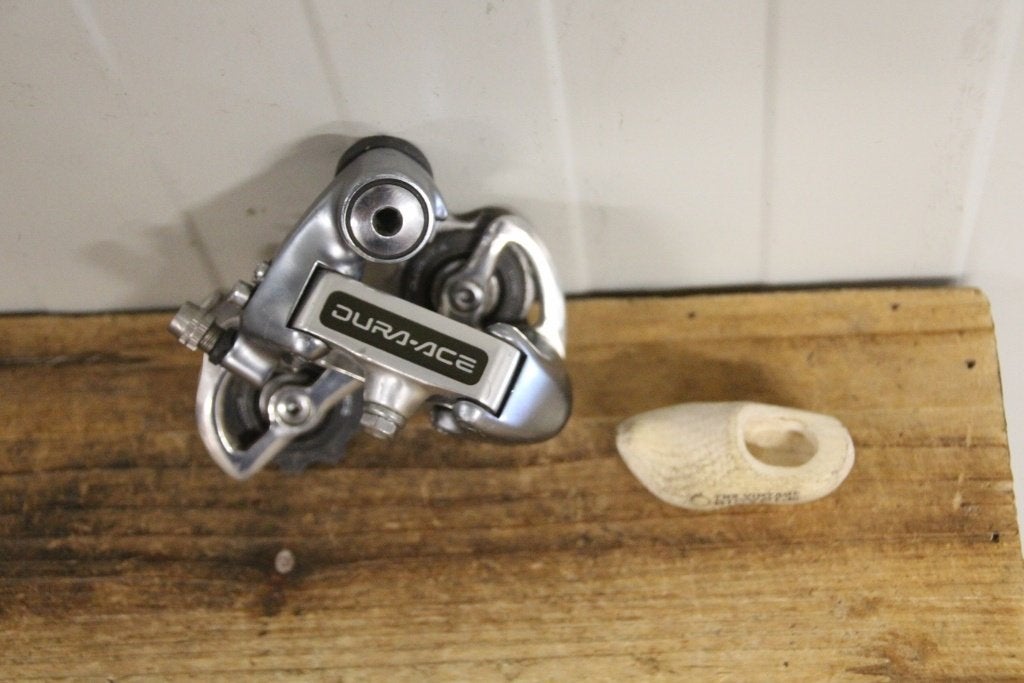 Shimano Dura-Ace derailleur achter RD 7402 / vintage race, Fietsen en Brommers, Fietsonderdelen, Sh, Gebruikt, NB<MP, Racefiets