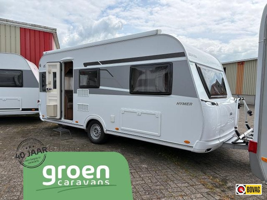 Eriba Exciting 470 Mover / luifel, Rondzit, Bedrijf, Schokbreker, 6 tot 7 meter