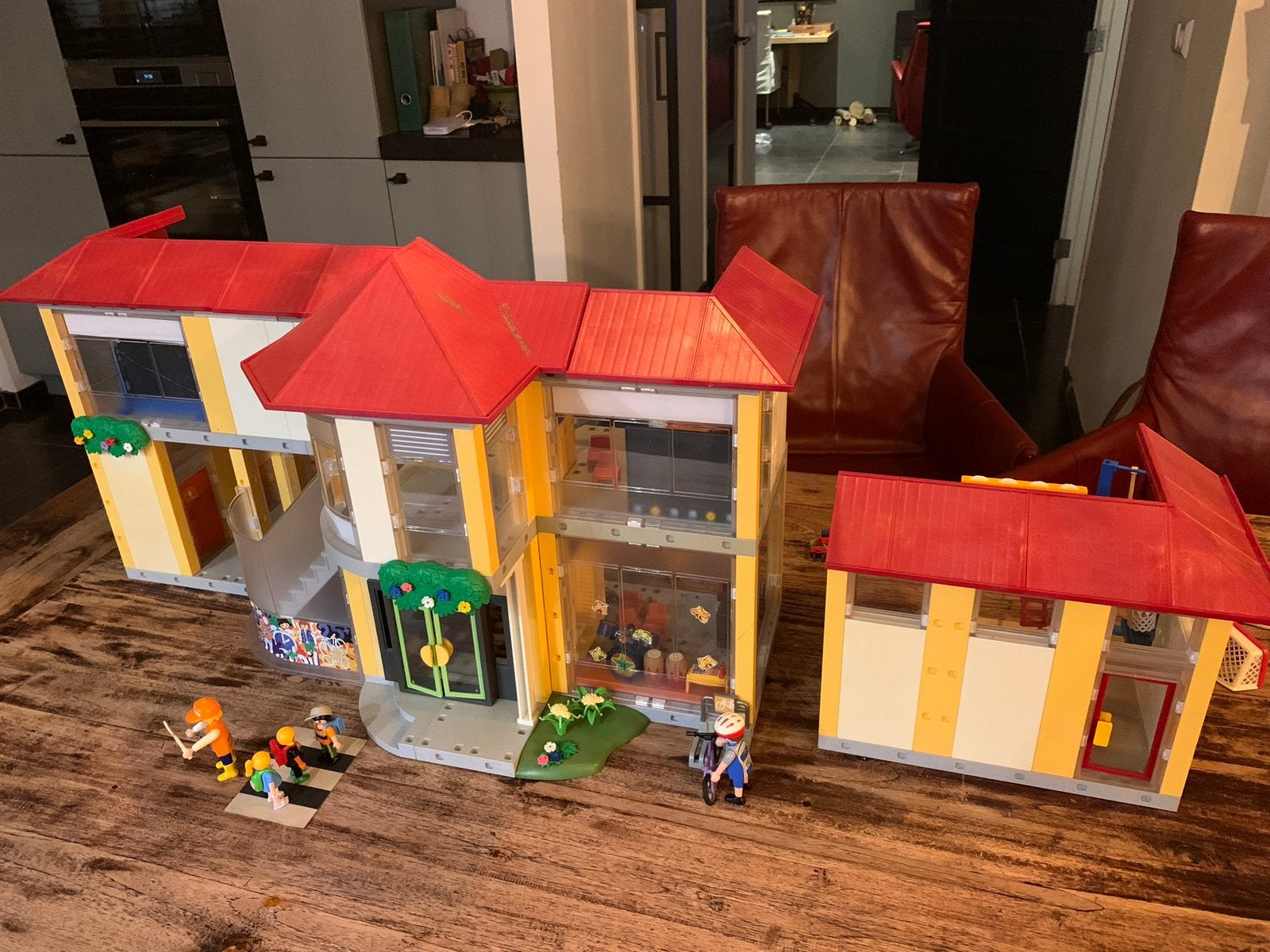 Playmobil School & Gymzaal, Ophalen of Verzenden, Zo goed als nieuw