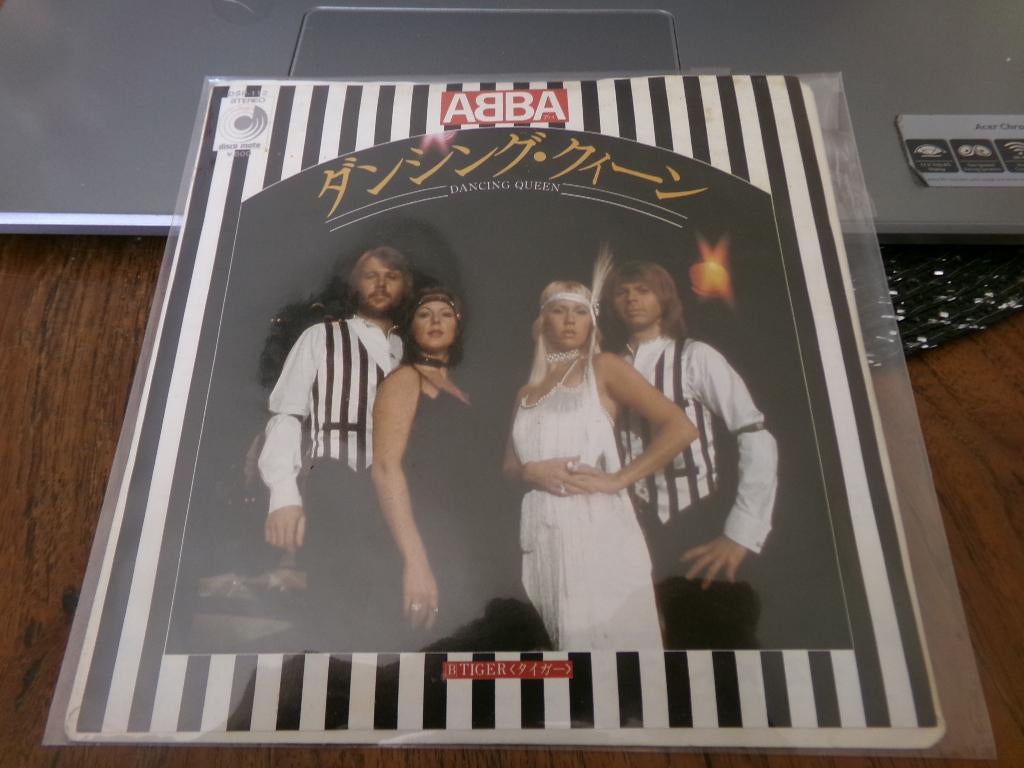 Abba -Dancing Queen / Tiger  - 1977 - Japan - Ingeseald, Cd's en Dvd's, Vinyl Singles, Ophalen of Verzenden, Gebruikt, Pop