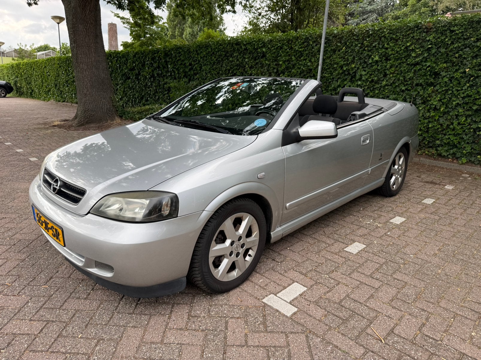 Opel Astra G 1.8 Cabrio 2002 - werkend dak, 1280 kg, 4 cilinders, Cabriolet, 4 stoelen