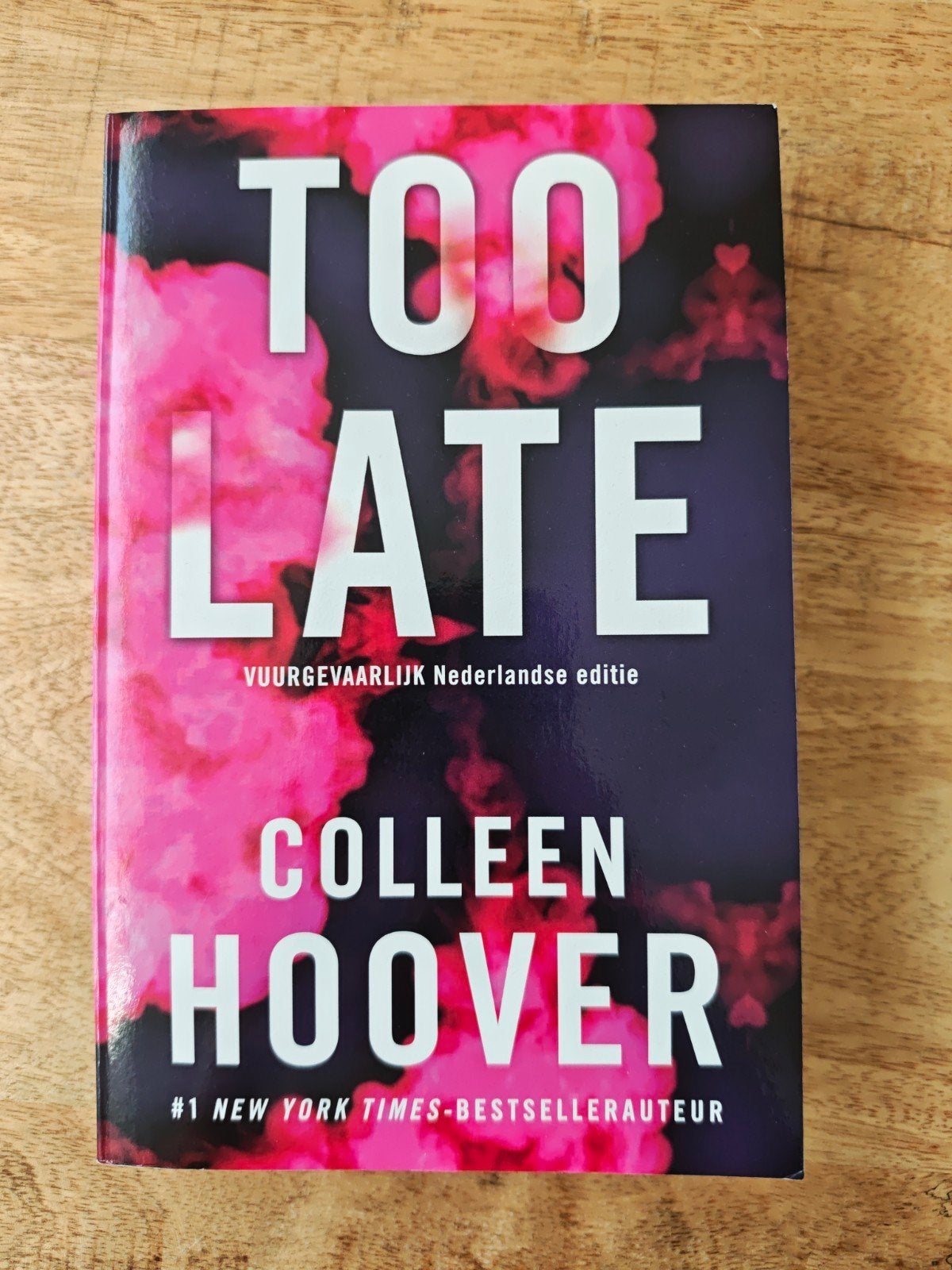 Too Late - Colleen Hoover (Nederlandse editie), Boeken, Romans, Ophalen of Verzenden, Gelezen, Colleen Hoover, Nederland