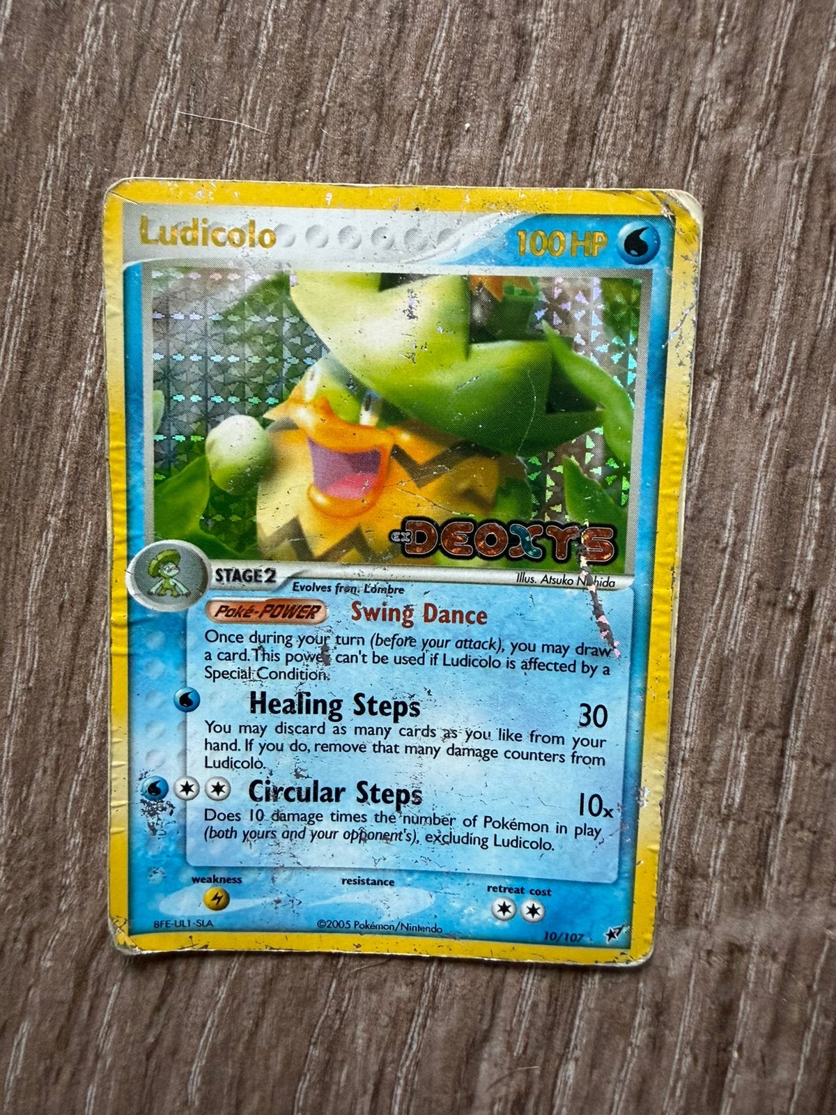 Ludicolo 100HP, Ophalen, Gebruikt