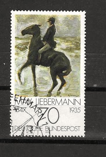 BRD 987 plaatfout 1, Ophalen of Verzenden, BRD, Gestempeld