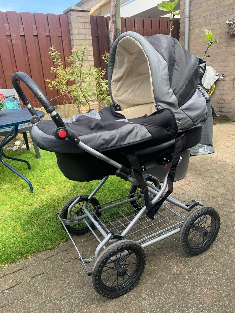 kinderwagen, Kinderen en Baby's, Kinderwagens en Combinaties, Zo goed als nieuw, Kinderwagen, Overige merken, Verstelbare duwstang